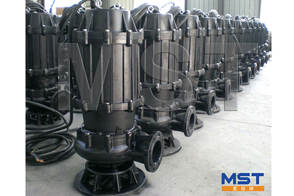 WQ submersible sewage pump for waste water plant